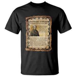 Harriet Tubman T Shirt Womens History Month Gift TS12 Black Print Your Wear