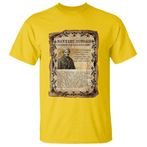 Harriet Tubman T Shirt Womens History Month Gift TS12 Daisy Print Your Wear