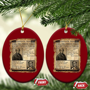 Harriet Tubman Newspaper Ceramic Ornament Slavery Freedom Fighter Historical TS12 Print Your Wear