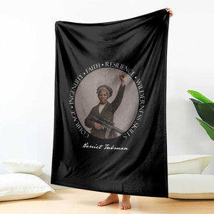 Harriet Tubman Leadership Throw Blanket Feminist History Gift TS12 Print Your Wear