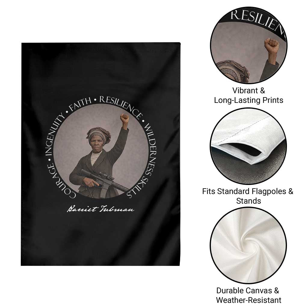 Harriet Tubman Leadership Garden Flag Feminist History Gift TS12 Print Your Wear