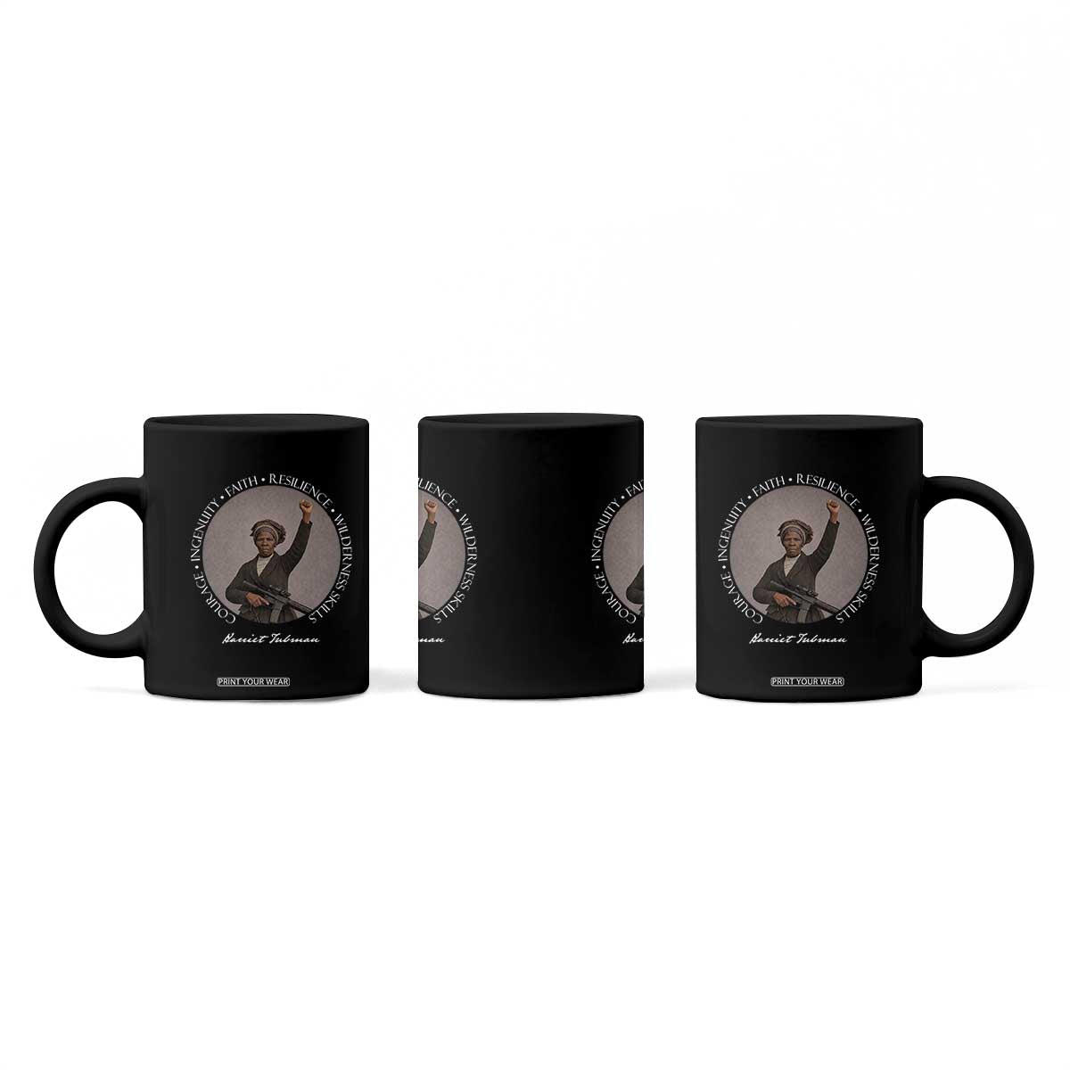 Harriet Tubman Leadership Coffee Mug Feminist History Gift TS12 Print Your Wear
