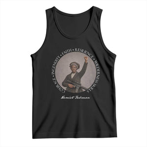 Harriet Tubman Leadership Tank Top Feminist History Gift TS12 Black Print Your Wear