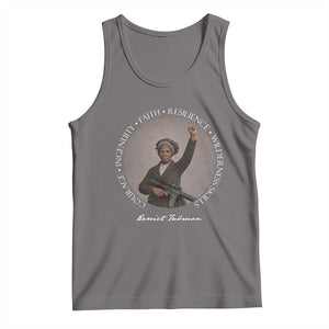 Harriet Tubman Leadership Tank Top Feminist History Gift TS12 Deep Heather Print Your Wear