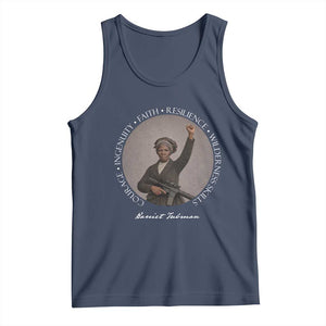 Harriet Tubman Leadership Tank Top Feminist History Gift TS12 Navy Print Your Wear