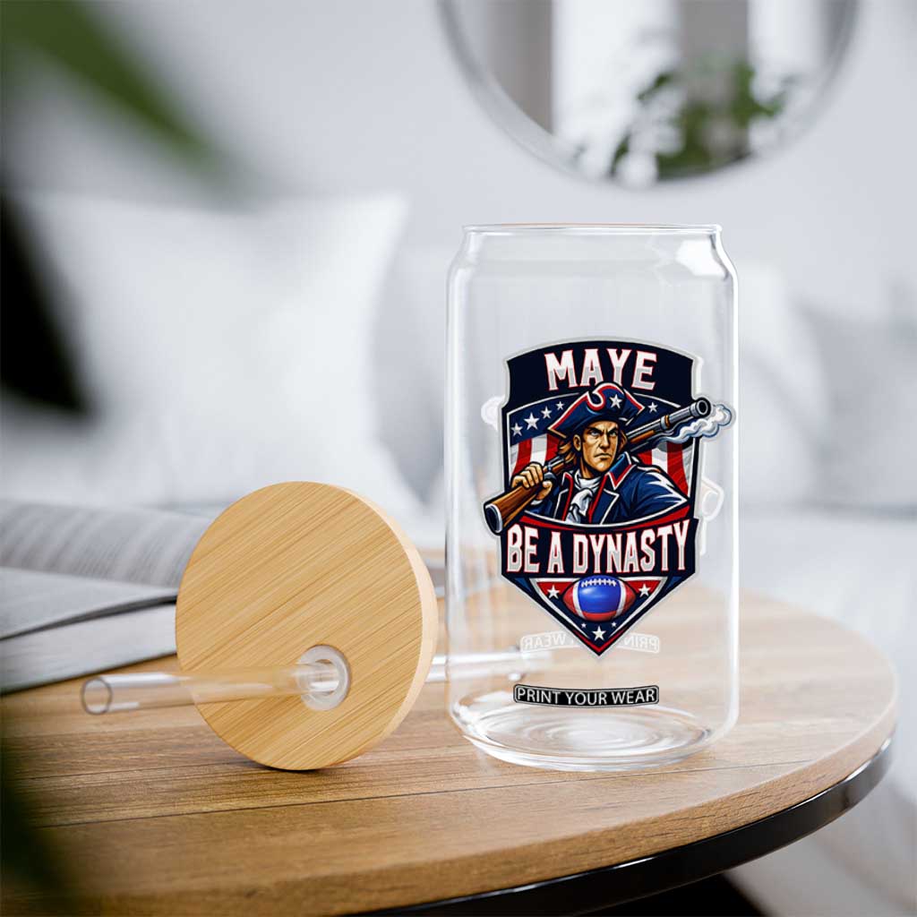 Maye Be A Dynasty Glass Can Quarterback Football Fan TS12 Print Your Wear