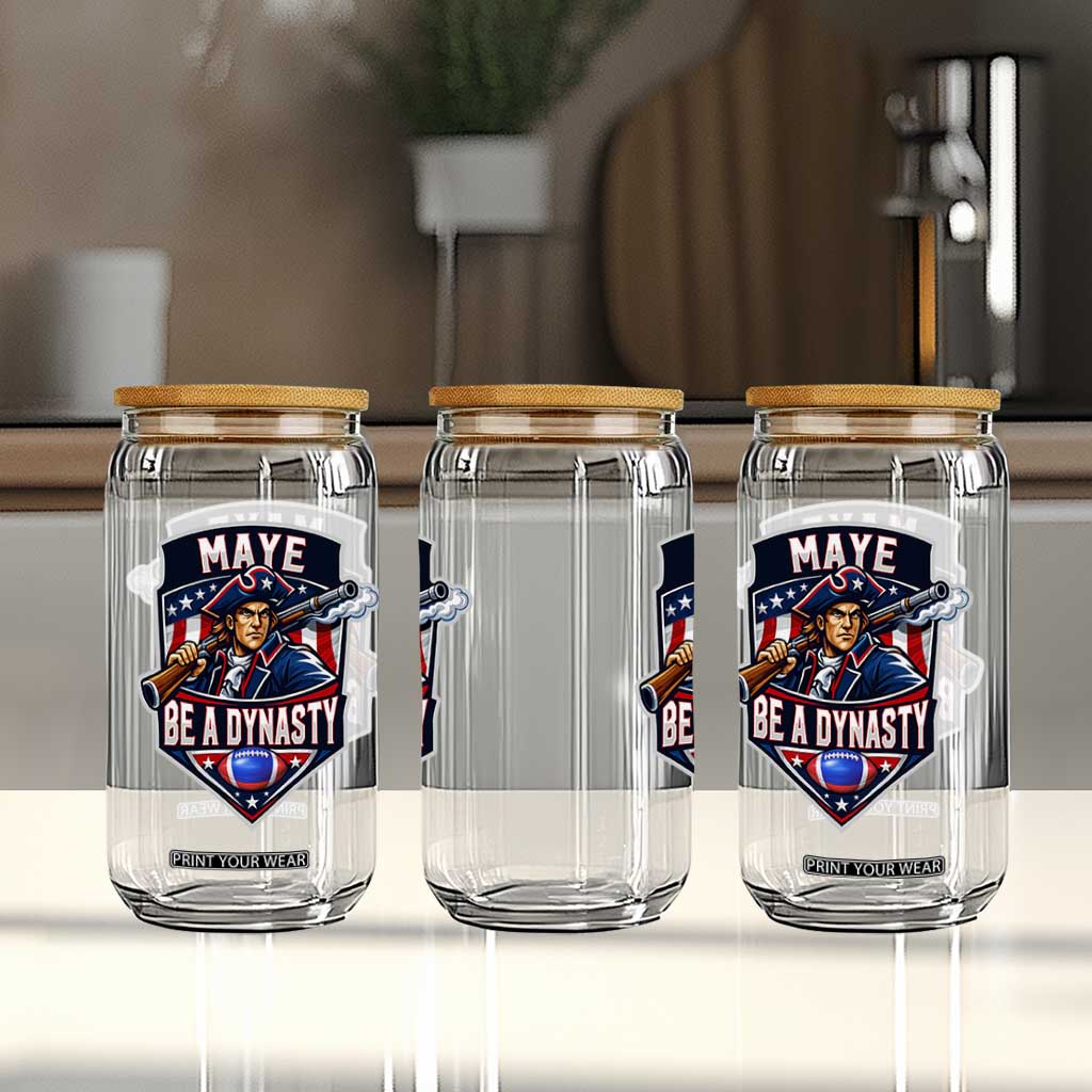 Maye Be A Dynasty Glass Can Quarterback Football Fan TS12 Print Your Wear