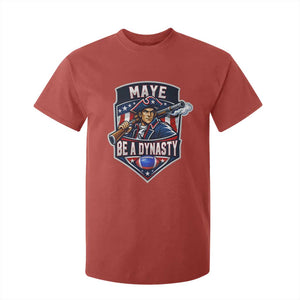 Maye Be A Dynasty T Shirt For Kid Quarterback Football Fan TS12 Red Print Your Wear