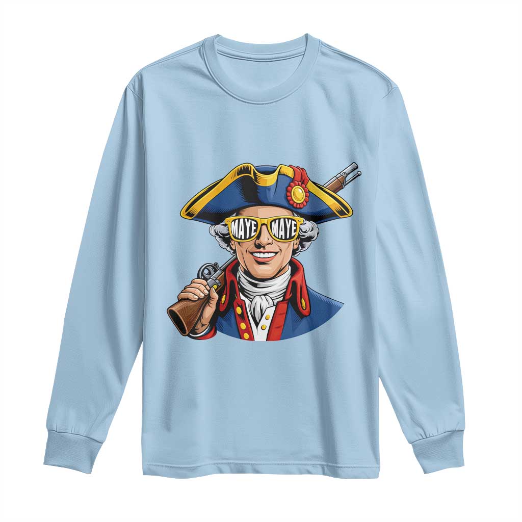 Proud Maye Lover Long Sleeve Shirt Football Fan Supporter TS12 Light Blue Print Your Wear