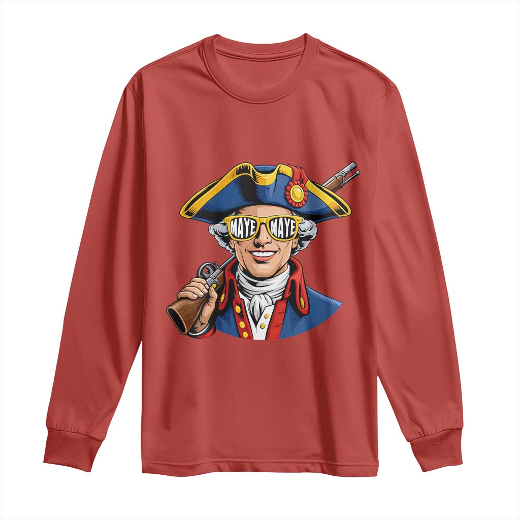 Proud Maye Lover Long Sleeve Shirt Football Fan Supporter TS12 Red Print Your Wear