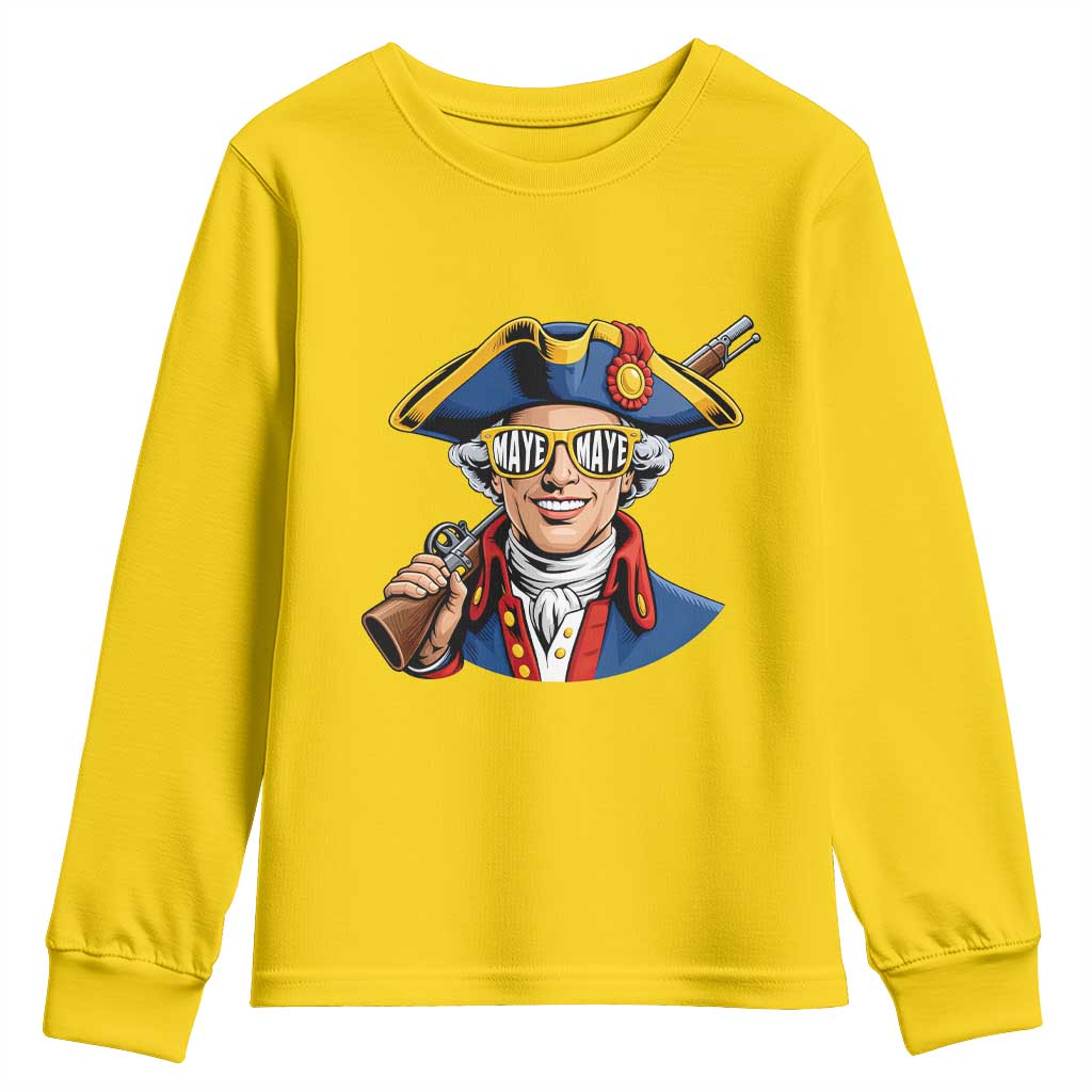 Proud Maye Lover Youth Sweatshirt Football Fan Supporter TS12 Daisy Print Your Wear