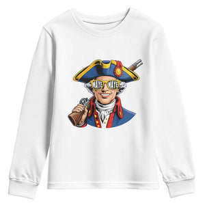 Proud Maye Lover Youth Sweatshirt Football Fan Supporter TS12 White Print Your Wear