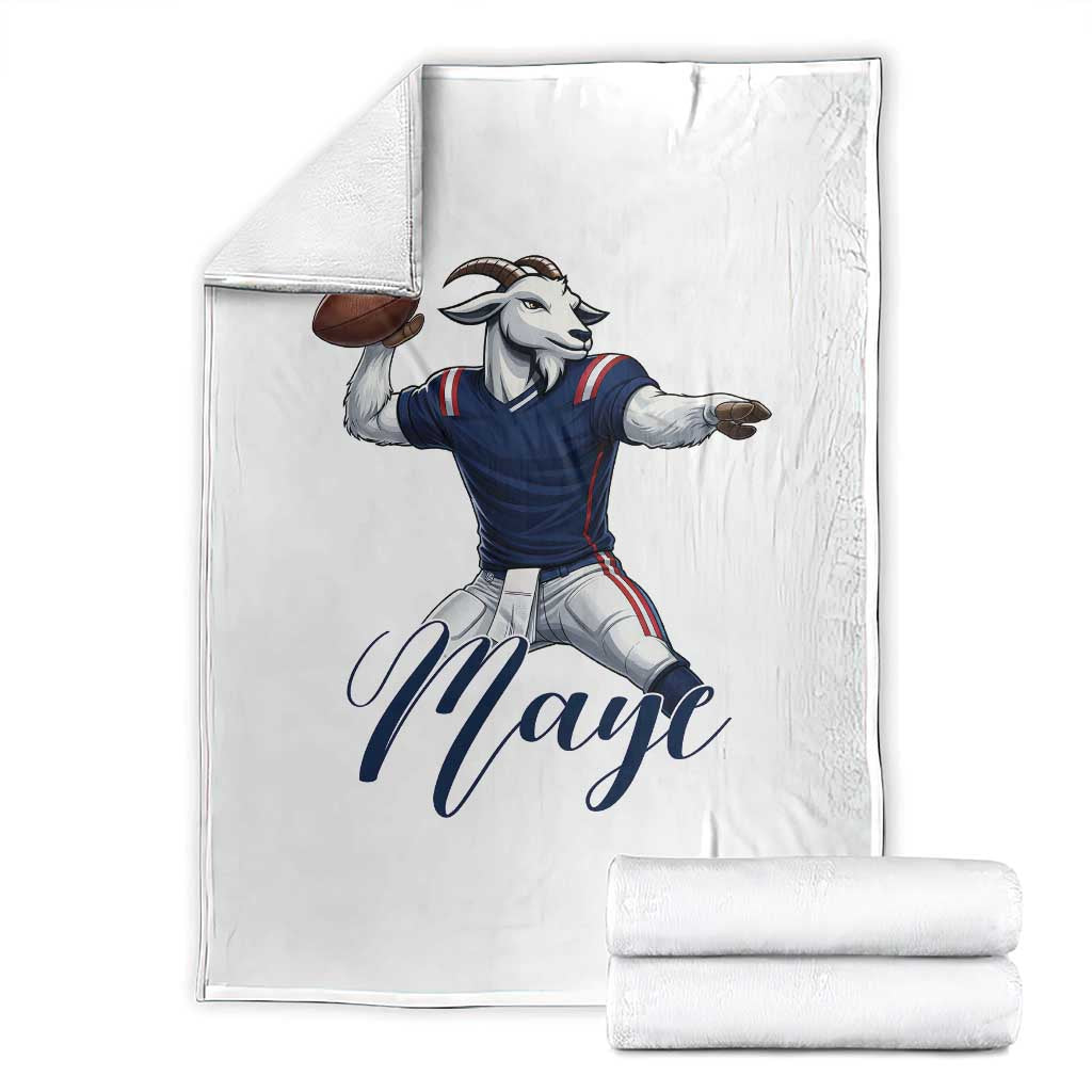 Dedicated Maye Lover Throw Blanket Football Fan Supporter TS12 White Print Your Wear