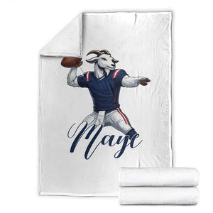 Dedicated Maye Lover Throw Blanket Football Fan Supporter TS12 White Print Your Wear