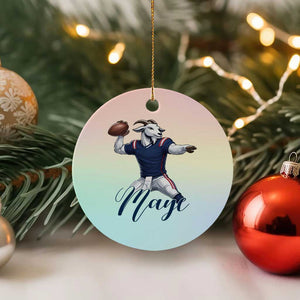 Dedicated Maye Lover Ceramic Ornament Football Fan Supporter TS12 1pc Pastel Print Your Wear