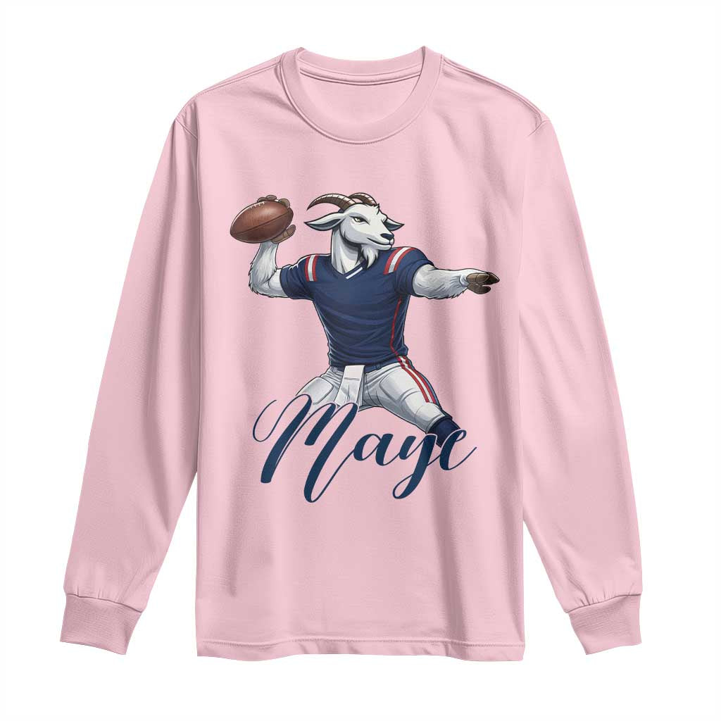 Dedicated Maye Lover Long Sleeve Shirt Football Fan Supporter TS12 Light Pink Print Your Wear