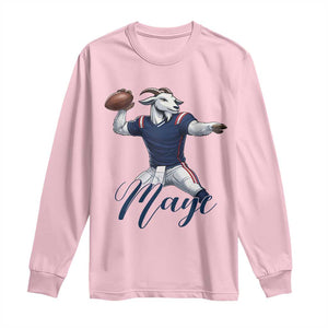 Dedicated Maye Lover Long Sleeve Shirt Football Fan Supporter TS12 Light Pink Print Your Wear