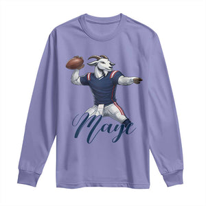 Dedicated Maye Lover Long Sleeve Shirt Football Fan Supporter TS12 Violet Print Your Wear