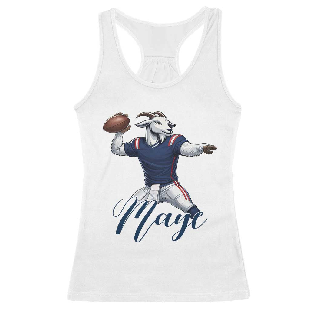 Dedicated Maye Lover Racerback Tank Top Football Fan Supporter TS12 White Print Your Wear