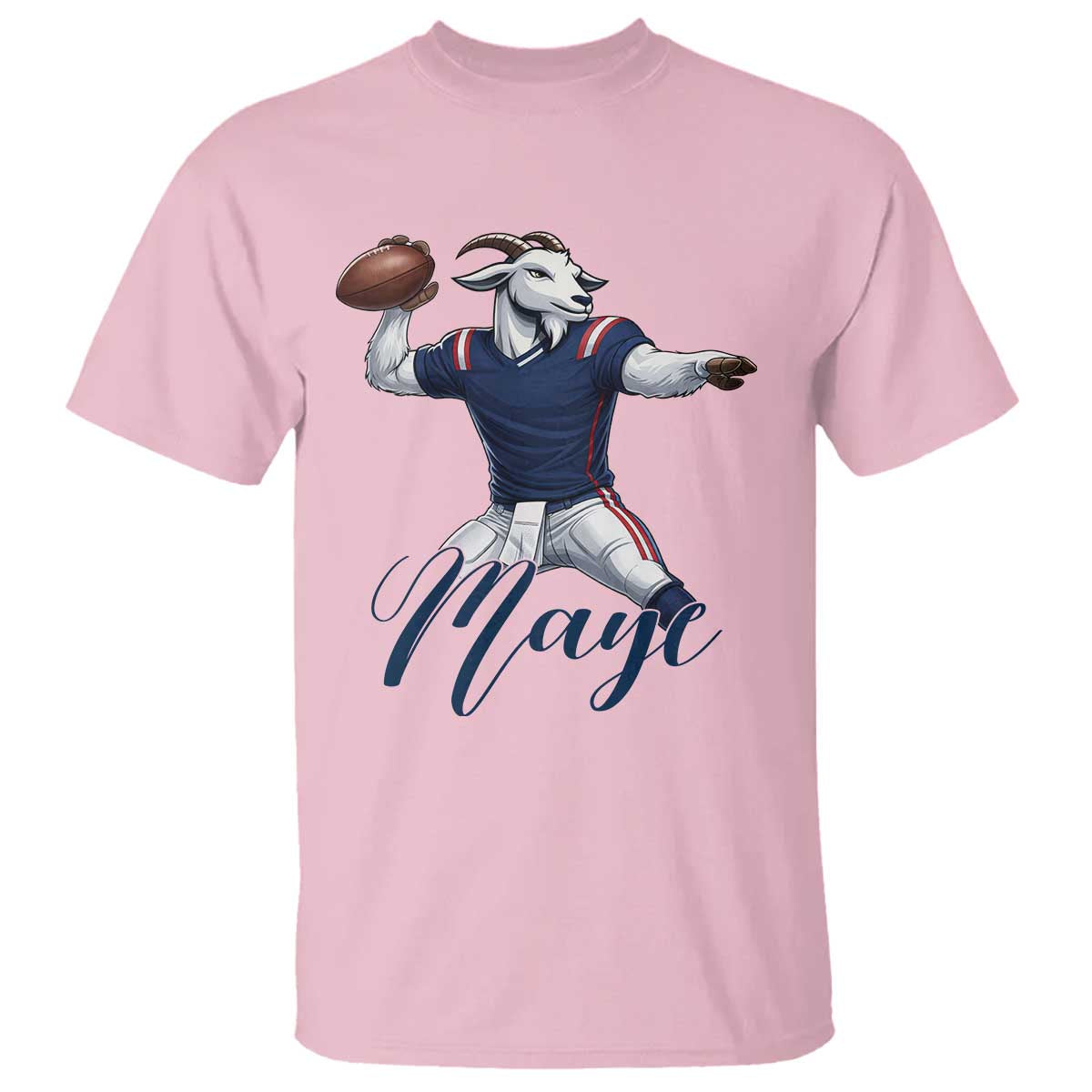 Dedicated Maye Lover T Shirt Football Fan Supporter TS12 Light Pink Print Your Wear