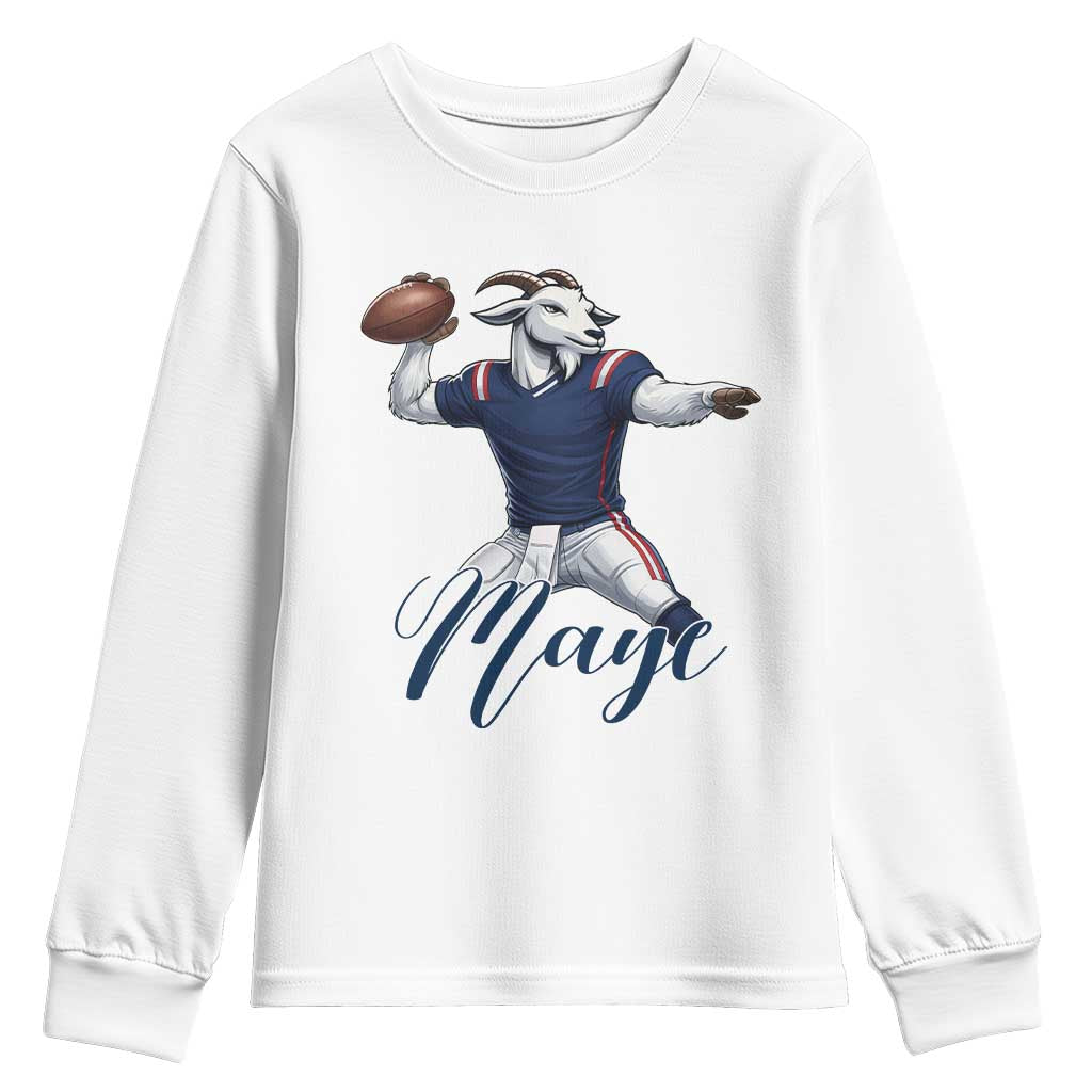 Dedicated Maye Lover Youth Sweatshirt Football Fan Supporter TS12 White Print Your Wear