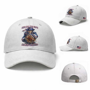We All We Got We All We Need Baseball Cap Football Fan TS12 Baseball Cap Universal Fit White Print Your Wear