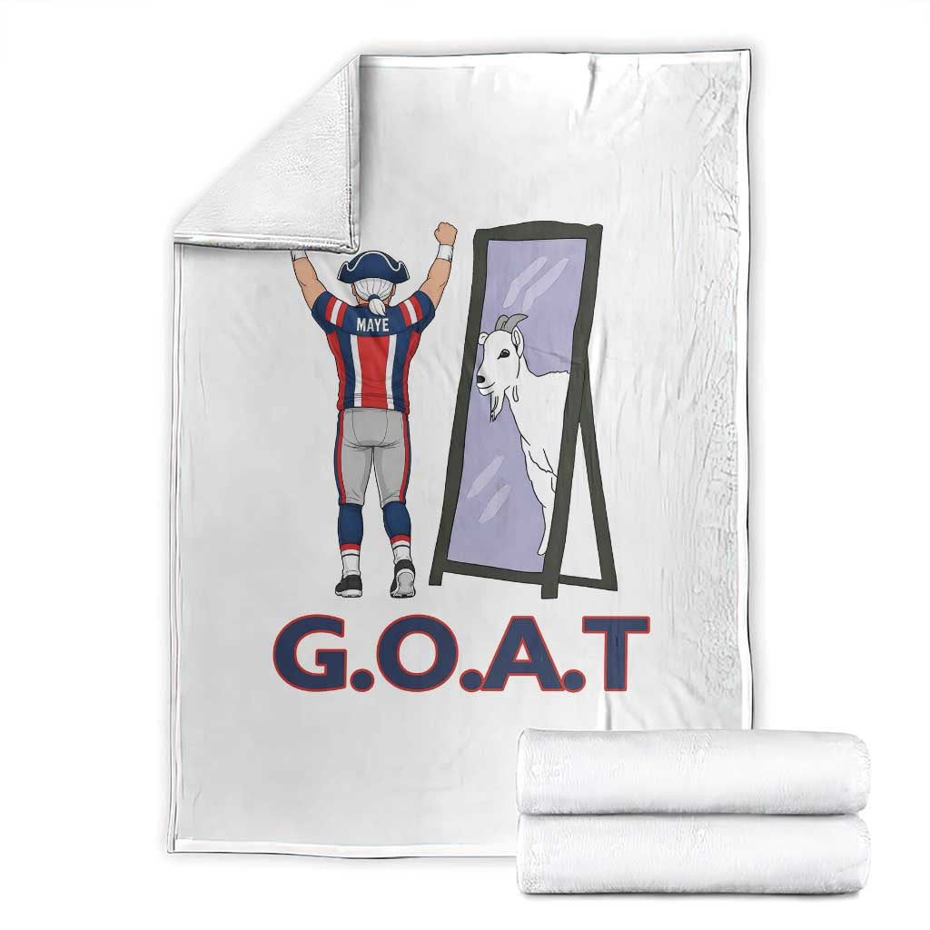 Number Ten Mirror Goat Throw Blanket Football Lover Gift TS12 Black Print Your Wear