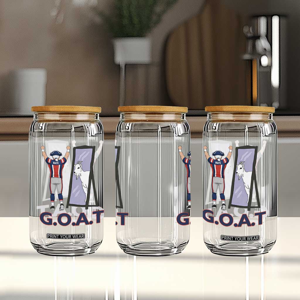 Number Ten Mirror Goat Glass Can Football Lover Gift TS12 Print Your Wear