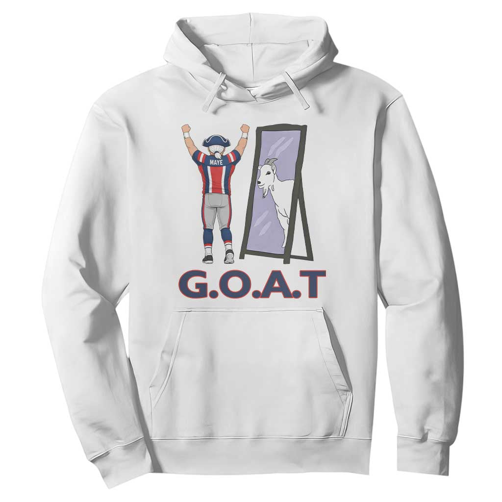 Number Ten Mirror Goat Hoodie Football Lover Gift TS12 White Print Your Wear