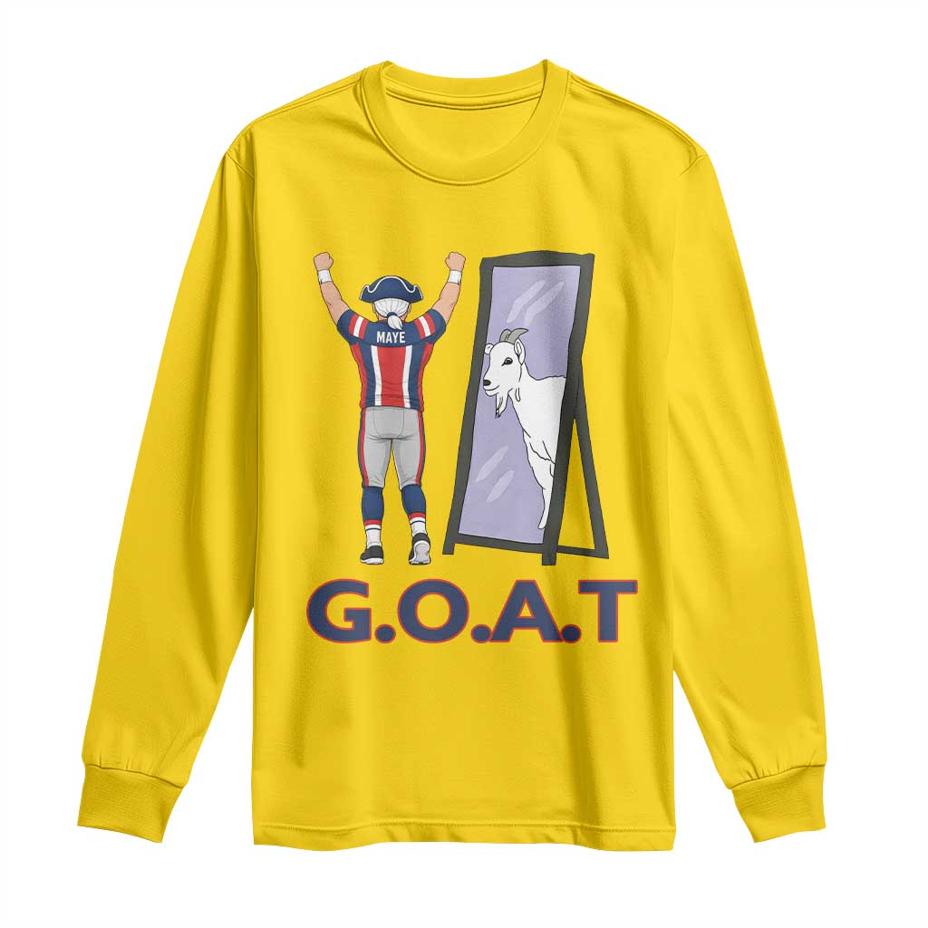 Number Ten Mirror Goat Long Sleeve Shirt Football Lover Gift TS12 Daisy Print Your Wear