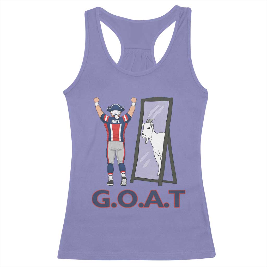 Number Ten Mirror Goat Racerback Tank Top Football Lover Gift TS12 Violet Print Your Wear