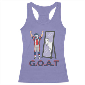 Number Ten Mirror Goat Racerback Tank Top Football Lover Gift TS12 Violet Print Your Wear