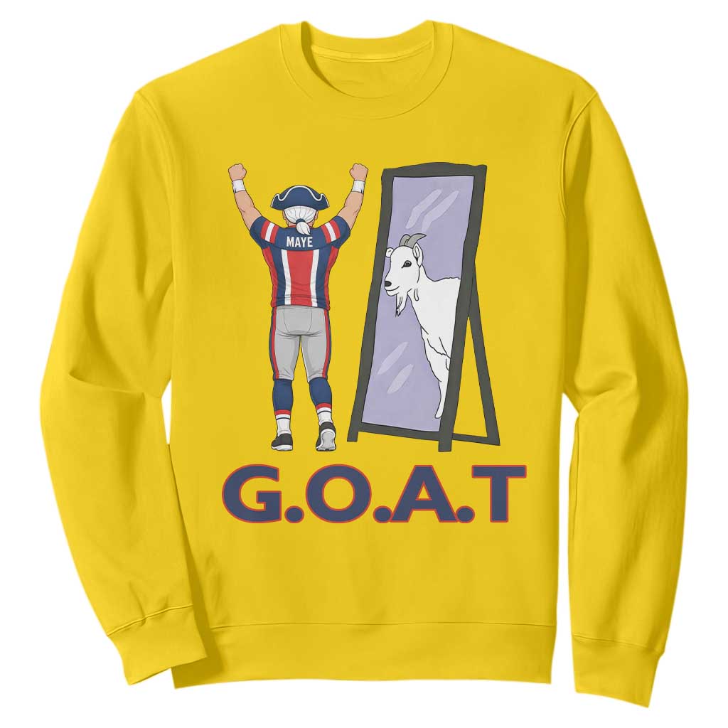 Number Ten Mirror Goat Sweatshirt Football Lover Gift TS12 Daisy Print Your Wear