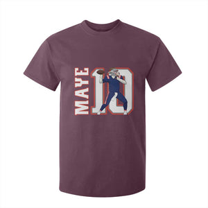 Maye Lover T Shirt For Kid QB 10 Player Fan TS12 Maroon Print Your Wear
