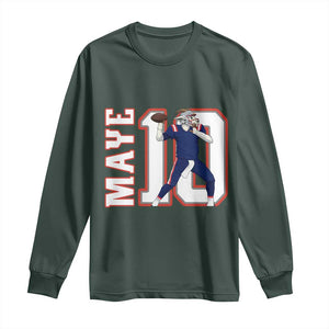 Maye Lover Long Sleeve Shirt QB 10 Player Fan TS12 Dark Forest Green Print Your Wear