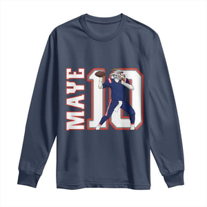 Maye Lover Long Sleeve Shirt QB 10 Player Fan TS12 Navy Print Your Wear