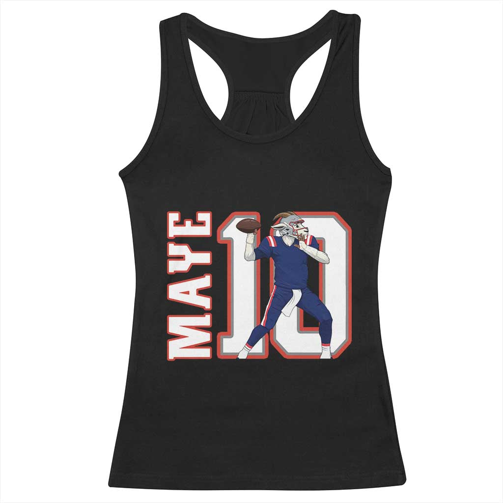 Maye Lover Racerback Tank Top QB 10 Player Fan TS12 Black Print Your Wear