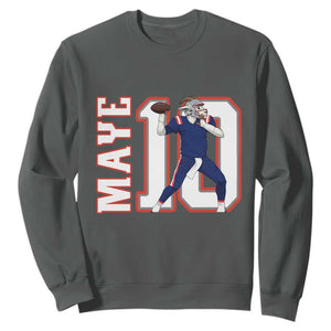 Maye Lover Sweatshirt QB 10 Player Fan TS12 Dark Heather Print Your Wear