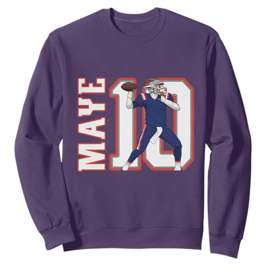 Maye Lover Sweatshirt QB 10 Player Fan TS12 Purple Print Your Wear