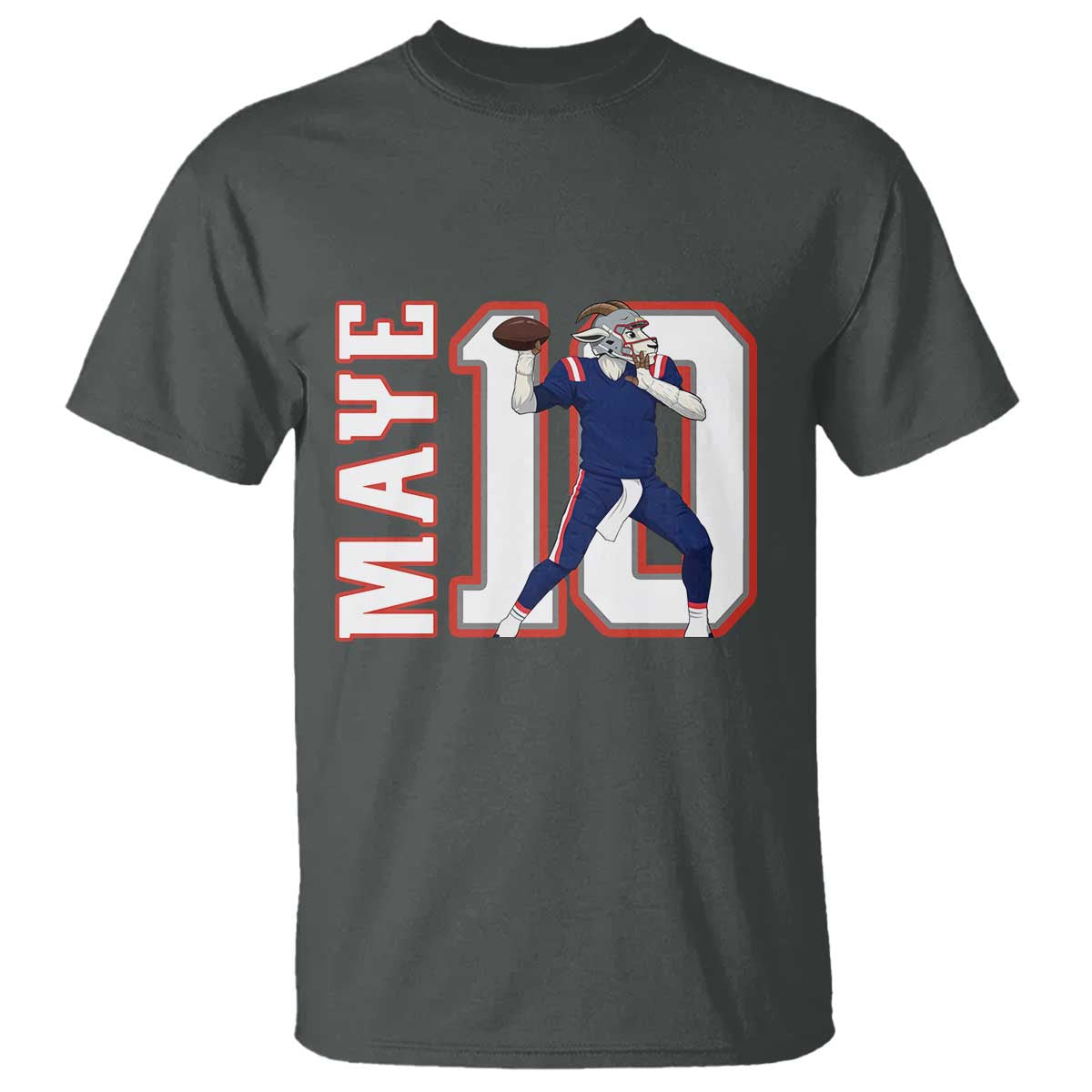 Maye Lover T Shirt QB 10 Player Fan TS12 Dark Heather Print Your Wear