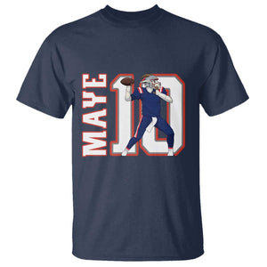 Maye Lover T Shirt QB 10 Player Fan TS12 Navy Print Your Wear