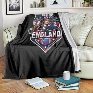 Red Blue White Sport Fan Throw Blanket Football Lover Gift TS12 Print Your Wear
