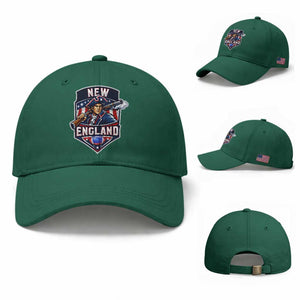 Red Blue White Sport Fan Baseball Cap Football Lover Gift TS12 Baseball Cap Universal Fit Irish Green Print Your Wear