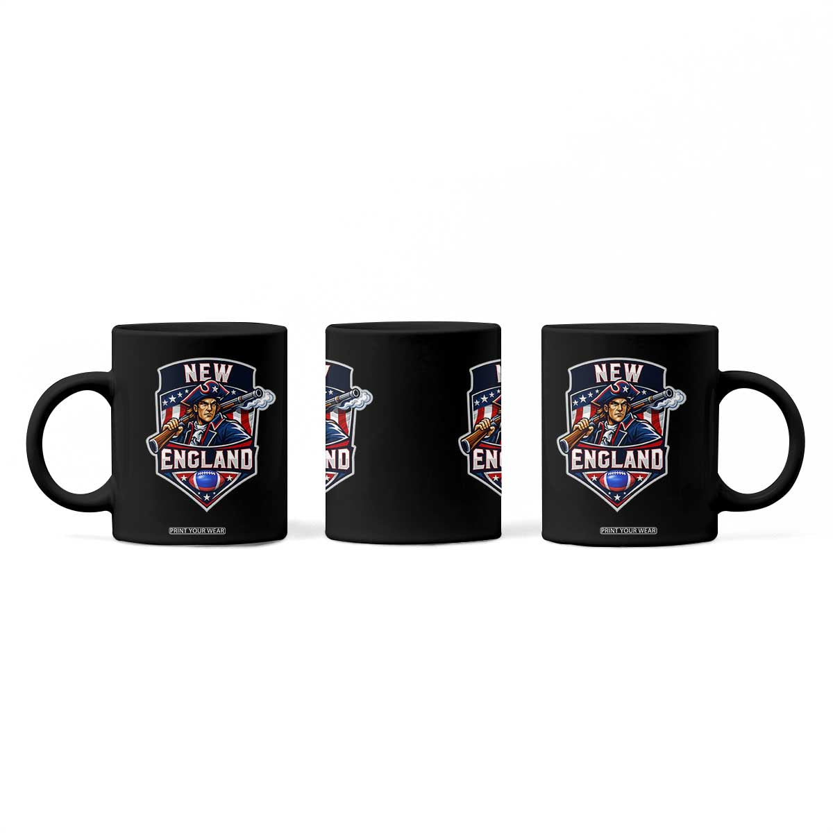 Red Blue White Sport Fan Coffee Mug Football Lover Gift TS12 Print Your Wear