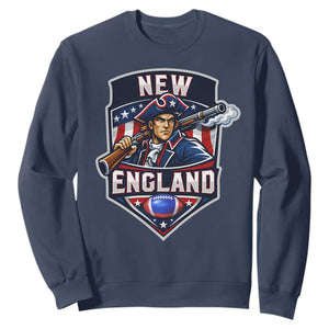 Red Blue White Sport Fan Sweatshirt Football Lover Gift TS12 Navy Print Your Wear