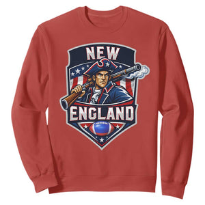 Red Blue White Sport Fan Sweatshirt Football Lover Gift TS12 Red Print Your Wear
