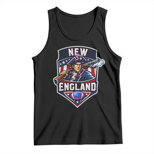 Red Blue White Sport Fan Tank Top Football Lover Gift TS12 Black Print Your Wear