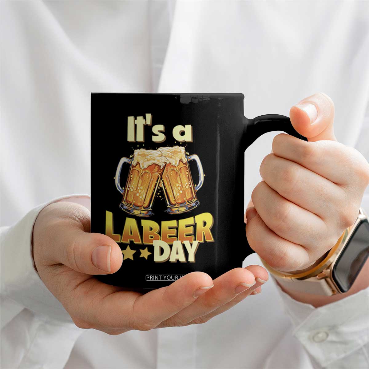 It Is A Labeer Day Coffee Mug Beer Drinking Labor Day Party Gift TS12 Print Your Wear