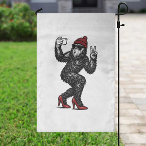 Funny Sexy Bigfoot Selfie Garden Flag Sasquatch Lover Gift TS12 Print Your Wear
