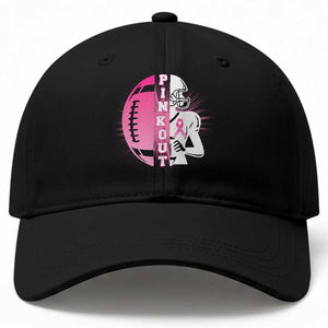 Pink Out Game Day Football Baseball Cap Breast Cancer Support TS12 Print Your Wear
